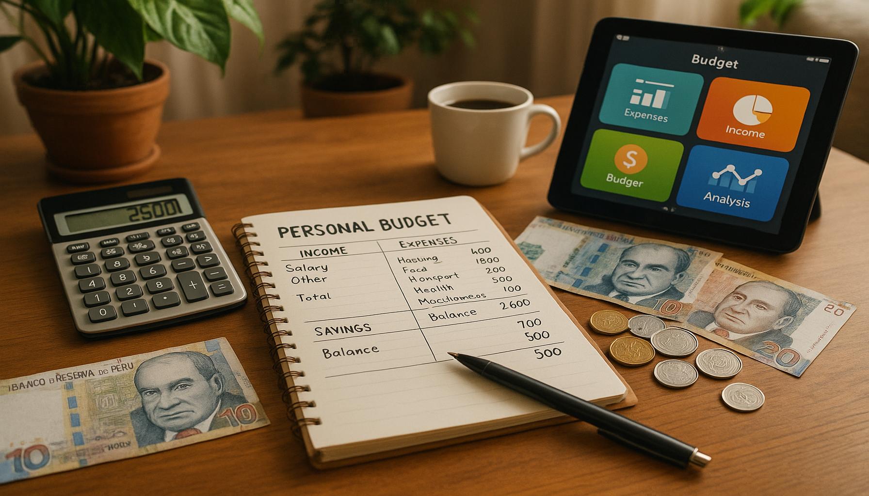Cómo crear un presupuesto personal eficaz: estrategias prácticas para peruanos