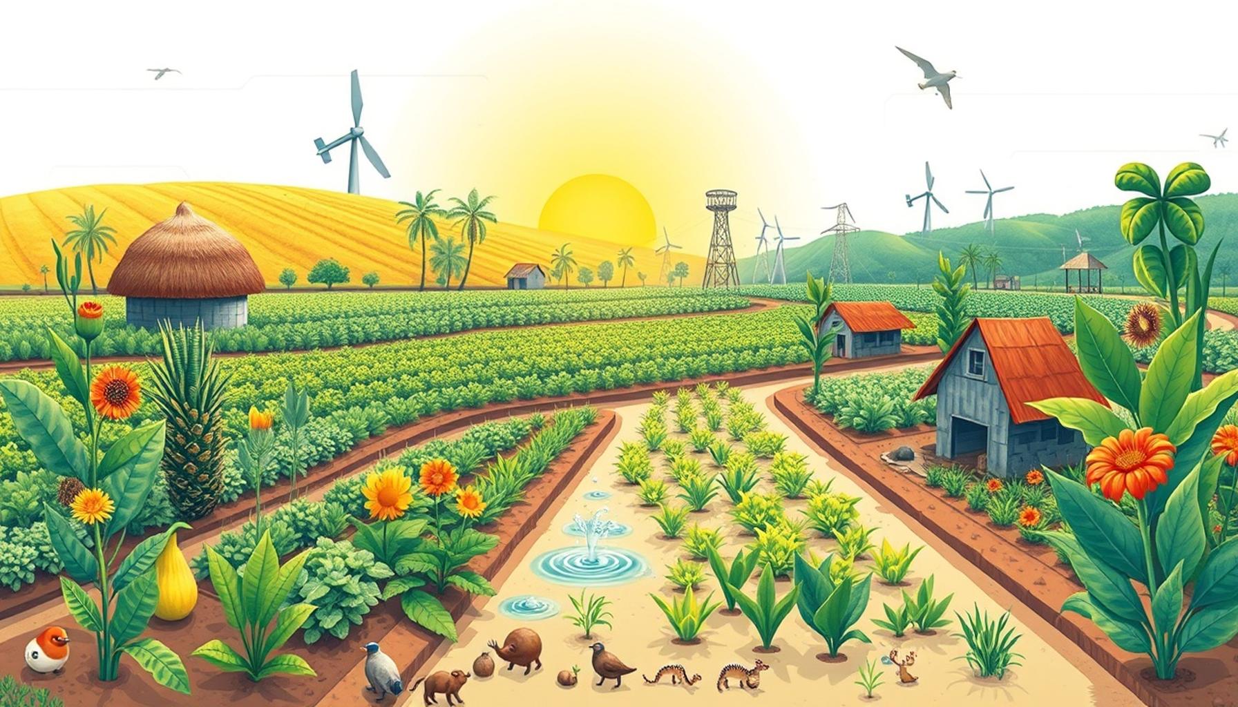 Inovação em Sistemas de Irrigação Sustentável: A Revolução na Agricultura Brasileira